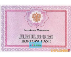 Диплом доктора наук Диплом доктора наук
